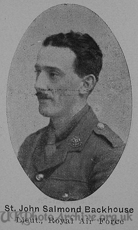 Backhouse St J S Lt Cameron Highlanders Attd Royal Air Force