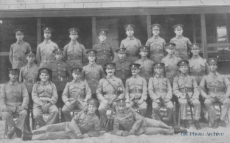 A Group Of Solders 1/4th London Regiment Malta December 1914