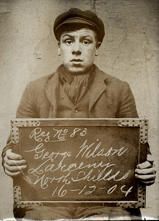 Name: George Wilson Arrested for Larceny at North Shields Police Station on 16th December 1904