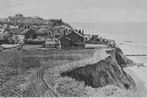 Mundesley From The East Cliffs 1930s