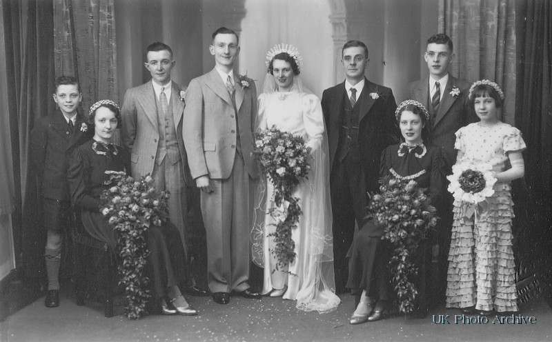 A 1940s Wedding Group