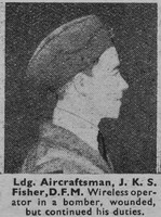 Fisher J K S Leading Aircraftsman DFM Royal Air force
