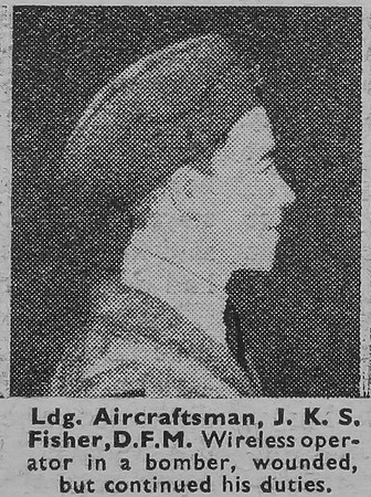 Fisher J K S Leading Aircraftsman DFM Royal Air force