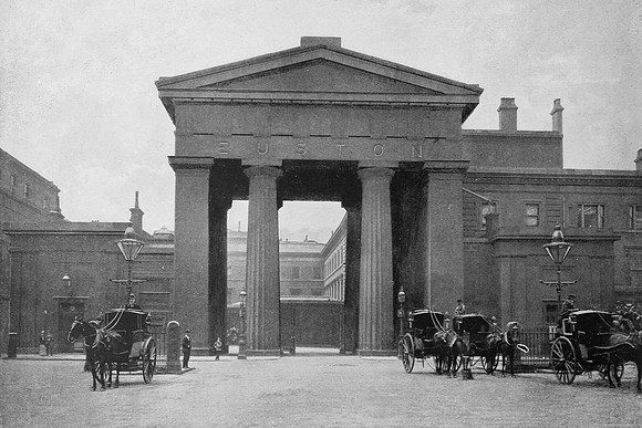 Euston Station 1890s