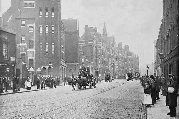 Headquarters Of The Metropolitan Fire Brigade 1897