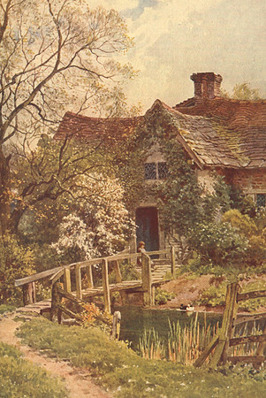 An Ancient Cottage Near Ockley 1906