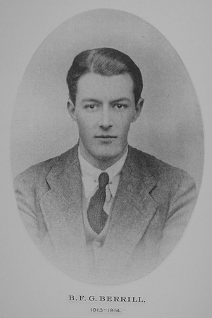 Berrill B F G Lt 6th Royal Fusiliers