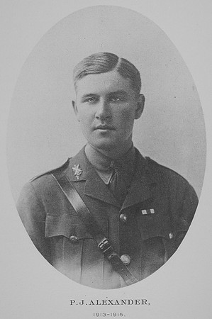 Alexander P J Captain MC 7th Black Watch