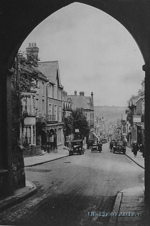 High Street Winchester From The West Gate 1920s
