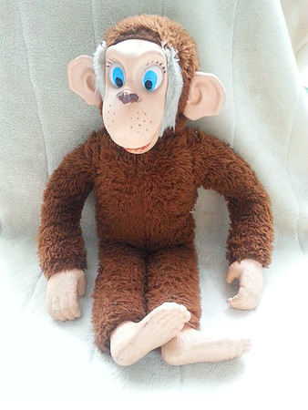Vintage Talking Monkey Cuthbert The Chimp