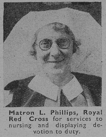 Phillips L Matron Royal Red Cross