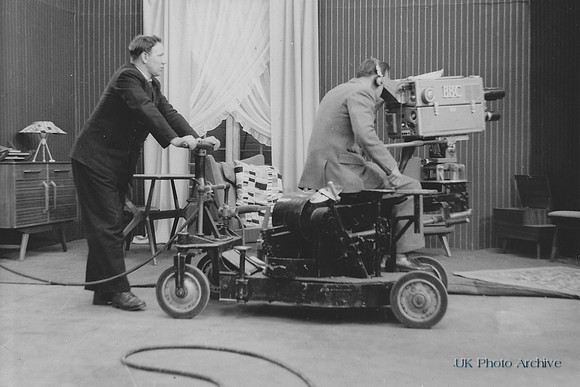 The BBC Filming At British Enka 1954 Photo 2