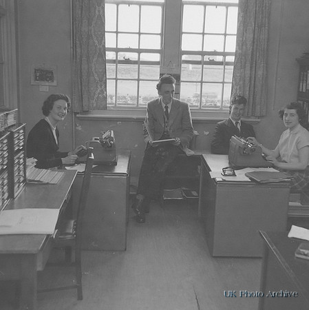 Staff At British Enka 1950s