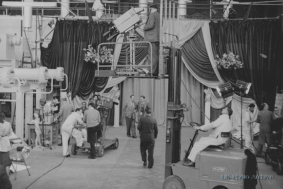 The BBC Filming At British Enka 1954 Photo 1
