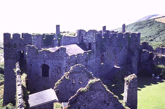 Manorbier Castle Pembrokeshire 1972