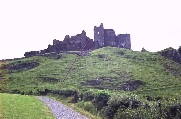 Carreg Cennen Castle Carmarthenshire 1972