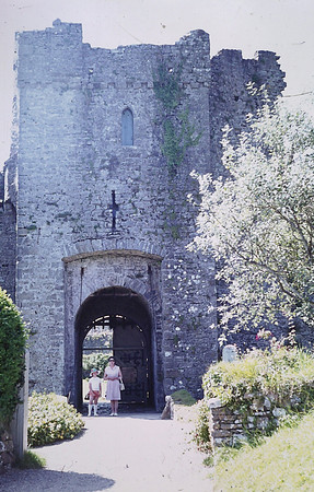 Manorbier Castle Pembrokeshire 1972