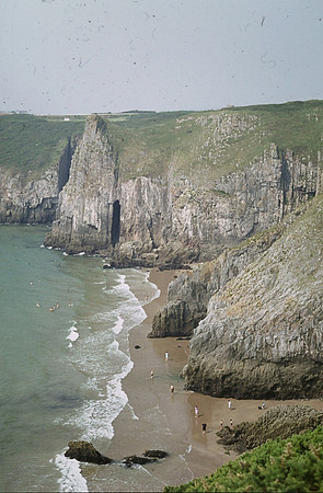 Cave At Lydstep 1973