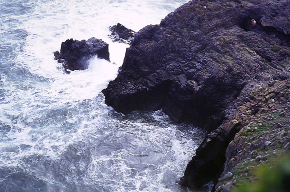Looking Down From Headland Lydstep 1972