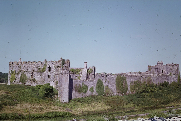 Kidwelly Castle Carmarthenshire 1972