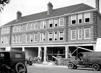 Building The Shops Mulgrave Road 1931