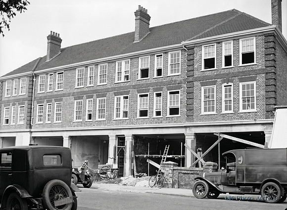 Building The Shops Mulgrave Road 1931
