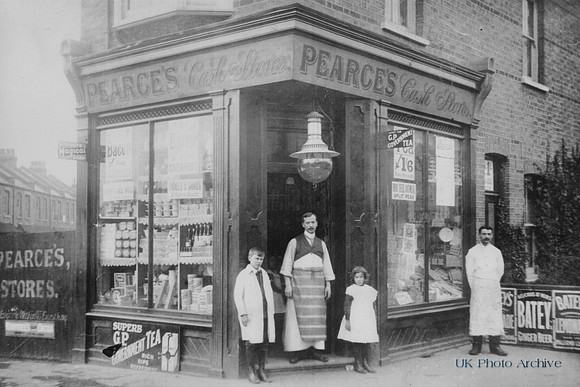 Pearces Stores Sutton Surrey 1905