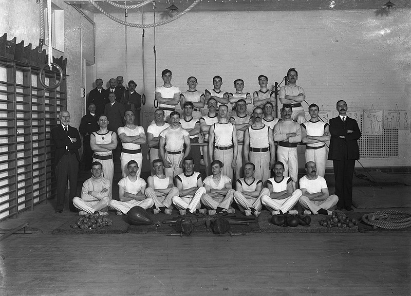 Sutton Adult School Gymnasium 2 Dec 1911