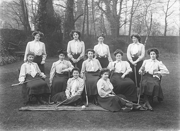 Eversfield Girl's School  Hockey Team 26th Nov 1908