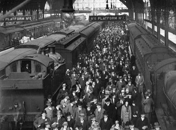 Strike Breakers During General Strike May 1926