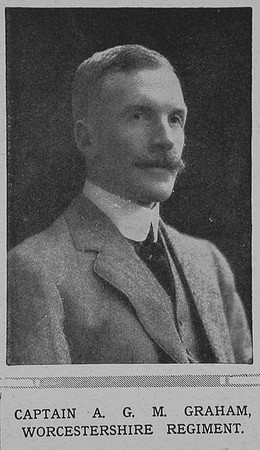 Graham A G M Captain 6th Worcestershire Regiment The Illustrated London News 23rd Jan 1915