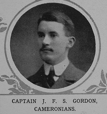 Gordon J F S Captain Cameronians The Illustrated London News 9th Jan 1915