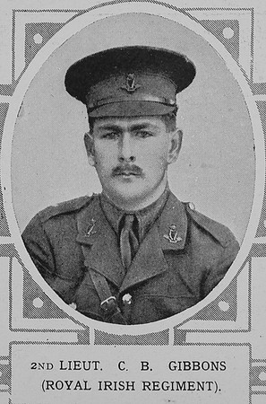 Gibbons C B 2nd Lt Royal Irish Regiment The Illustrated London News 5th Sep 1914