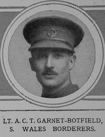 Garnet-Botfield A C T Lt South Wales Boderers The Illustrated London News 29th May 1915