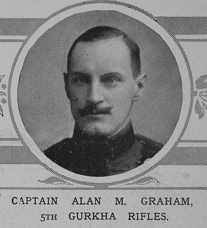 Graham A M Captain Indian Army The Illustrated London News 9th Jan 1915