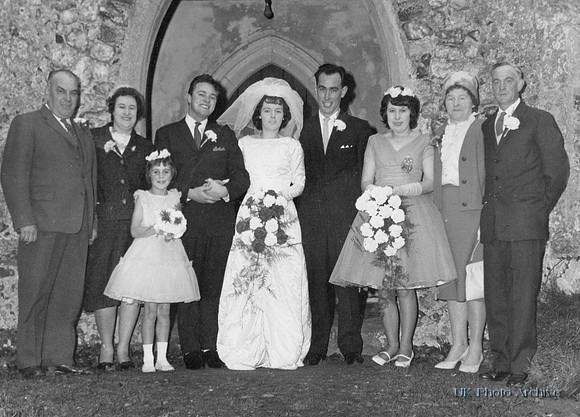 Wedding Of David M Knowles And Rosemary A Bullen North Walsham Norfolk 1962