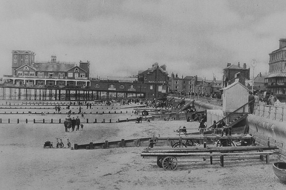 The East Sands Bognor Regis 1920s