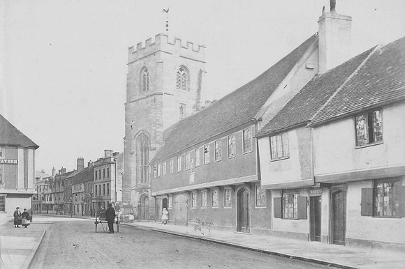 The Old Grammar School Stratford Upon Avon 1860s