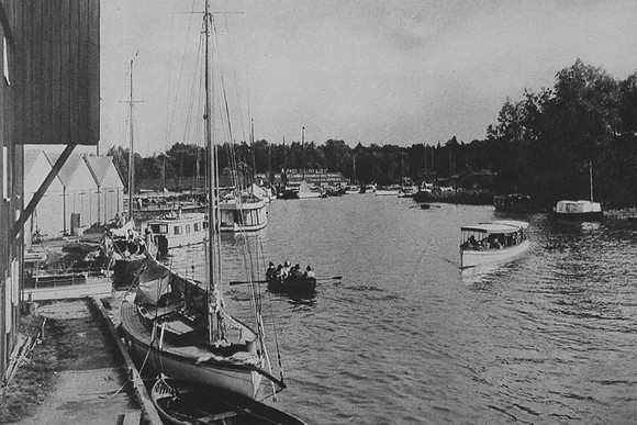 Wroxham On The Norfolk Broads 1930s Photo 2