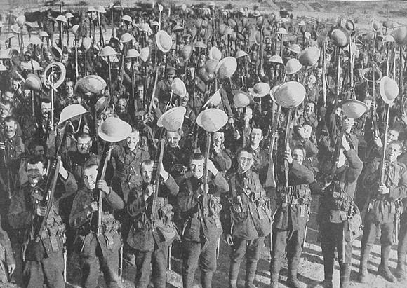 A Cheerful Battalion Of The Durham Light Infantry