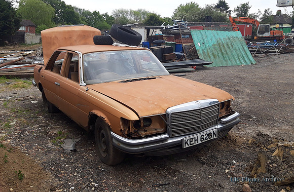 1975 Mercedes 350 SE Auto KEH 628N