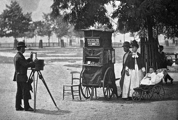 Photographer On Clapham Common 1877