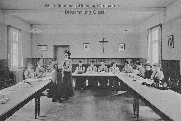 St Philonena's School Dressmaking Class c.1910