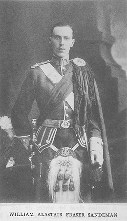 Sandeman W A F Lt Gordon Highlanders