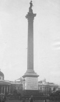 Nelson's Column Tralfalgar Square After The War.