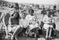 A Family At The Seaside 1940s