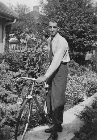 Leaving For A Bike Ride 1940s