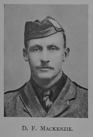 MacKenzie D F Captain 4th Cameron Highlanders