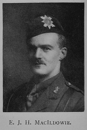 MacIldowie E J H 2nd Lt 9th Highland Light Infantry