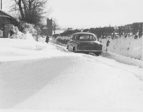 Snow In Shipley Yorkshire c.1960